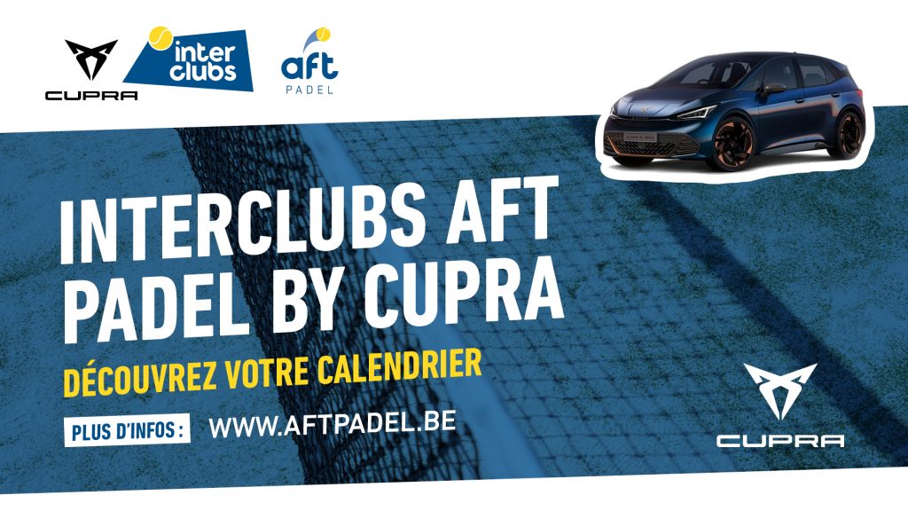 Calendrier IC AFT Padel by Cupra